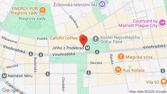Apartments for rent i Prague 3 - kort over placeringen