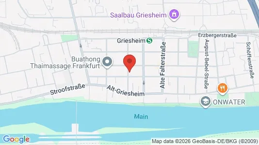 Rooms for rent i Frankfurt West - kort over placeringen