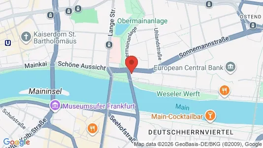 Apartments for rent i Darmstadt - kort over placeringen