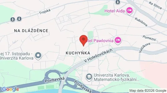 Apartments for rent i Prague 3 - kort over placeringen