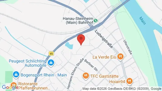 Apartments for rent i Main-Kinzig-Kreis - kort over placeringen