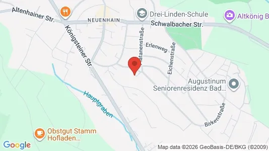 Apartments for rent i Main-Taunus-Kreis - kort over placeringen
