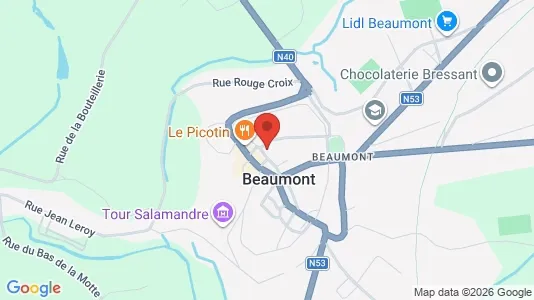 Apartments for rent i Beaumont - kort over placeringen