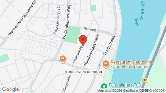 Apartments for rent i Koblenz - kort over placeringen