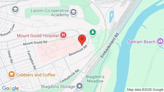 Apartments for rent i Plymouth - Devon - kort over placeringen