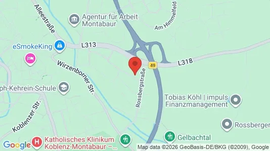 Apartments for rent i Westerwaldkreis - kort over placeringen