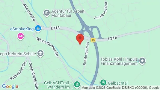 Apartments for rent i Westerwaldkreis - kort over placeringen