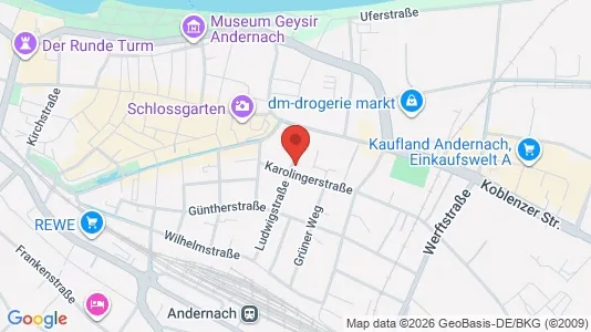 Apartments for rent i Mayen-Koblenz - kort over placeringen