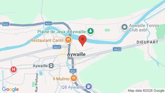 Apartments for rent i Aywaille - kort over placeringen