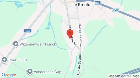 Apartments for rent i Le Roeulx - kort over placeringen
