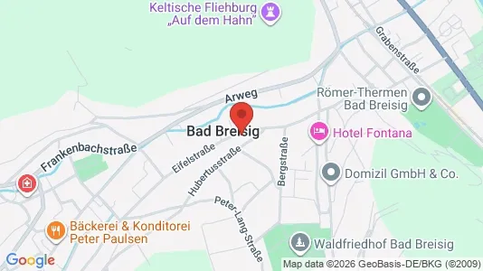Apartments for rent i Ahrweiler - kort over placeringen