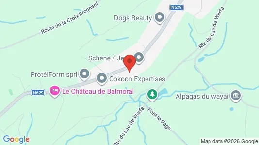 Apartments for rent i Jalhay - kort over placeringen