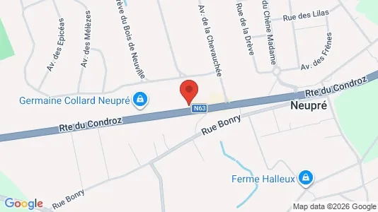 Apartments for rent i Seraing - kort over placeringen