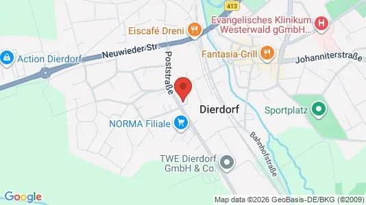 Apartments for rent i Neuwied - kort over placeringen