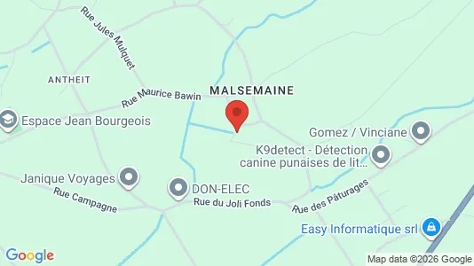 Apartments for rent i Wanze - kort over placeringen