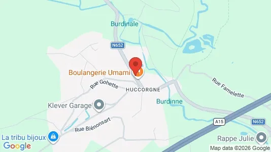 Apartments for rent i Wanze - kort over placeringen