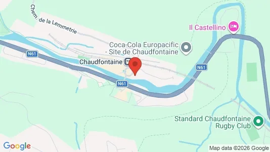 Apartments for rent i Chaudfontaine - kort over placeringen