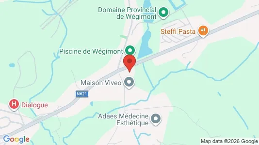 Apartments for rent i Soumagne - kort over placeringen