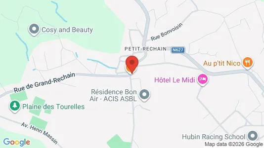 Apartments for rent i Verviers - kort over placeringen