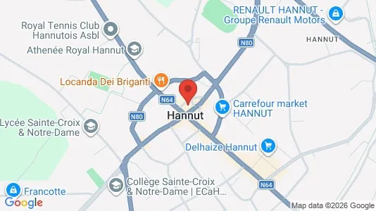 Apartments for rent i Hannuit - kort over placeringen