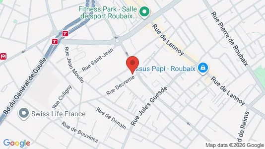 Rooms for rent i Prato - kort over placeringen