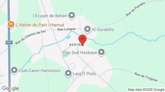 Apartments for rent i Hannuit - kort over placeringen