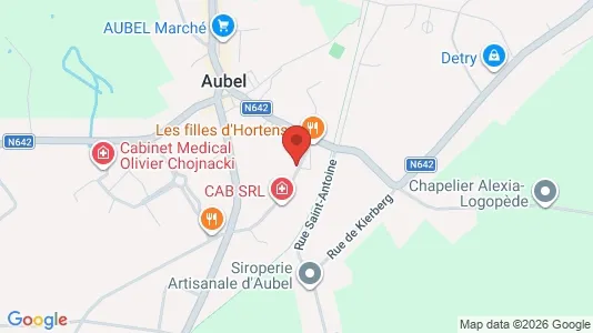 Apartments for rent i Aubel - kort over placeringen