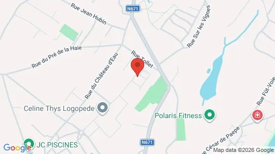 Apartments for rent i Oupeye - kort over placeringen