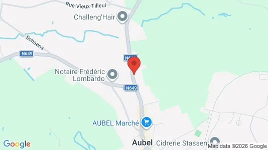 Apartments for rent i Aubel - kort over placeringen