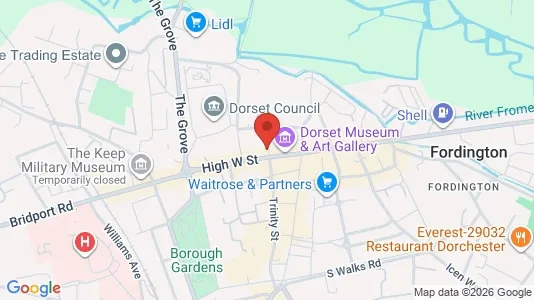 Apartments for rent i Dorchester - Dorset - kort over placeringen