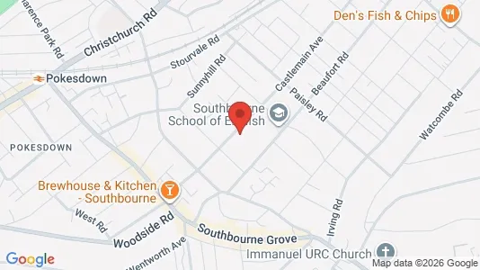 Apartments for rent i Bournemouth - Dorset - kort over placeringen