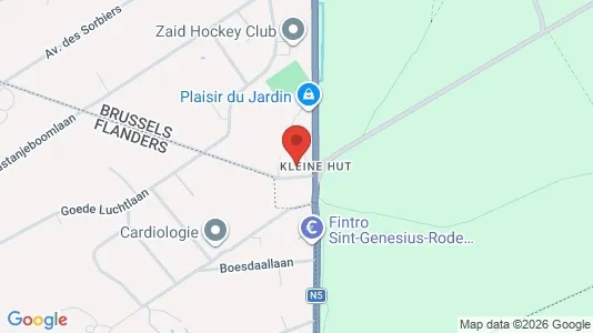 Apartments for rent i Brussels Ukkel - kort over placeringen