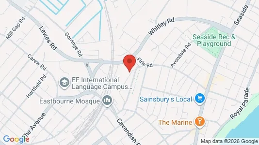 Apartments for rent i Eastbourne - East Sussex - kort over placeringen