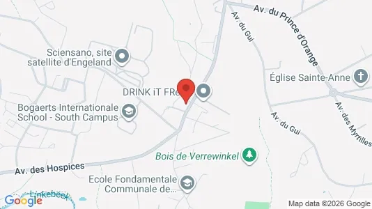 Apartments for rent i Brussels Ukkel - kort over placeringen