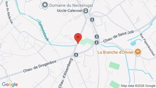 Apartments for rent i Brussels Ukkel - kort over placeringen