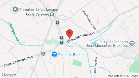Apartments for rent i Brussels Ukkel - kort over placeringen