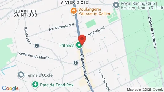 Apartments for rent i Brussels Ukkel - kort over placeringen