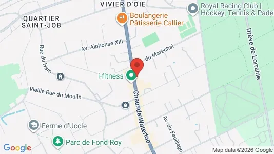 Apartments for rent i Brussels Ukkel - kort over placeringen