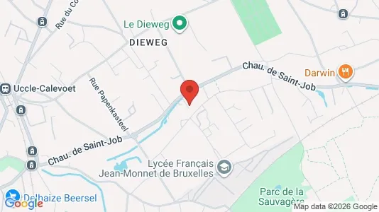 Apartments for rent i Brussels Ukkel - kort over placeringen