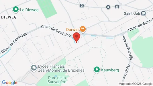 Apartments for rent i Brussels Ukkel - kort over placeringen