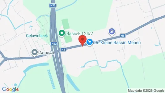 Apartments for rent i Menen - kort over placeringen