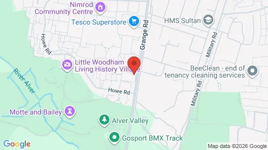 Apartments for rent i Gosport - Hampshire - kort over placeringen