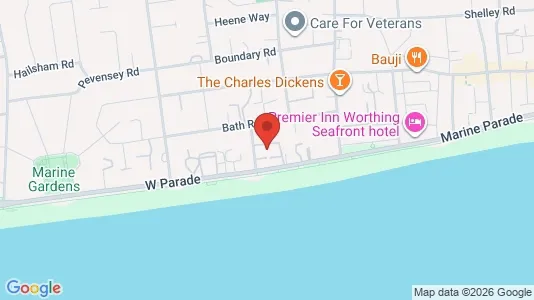 Apartments for rent i Worthing - West Sussex - kort over placeringen