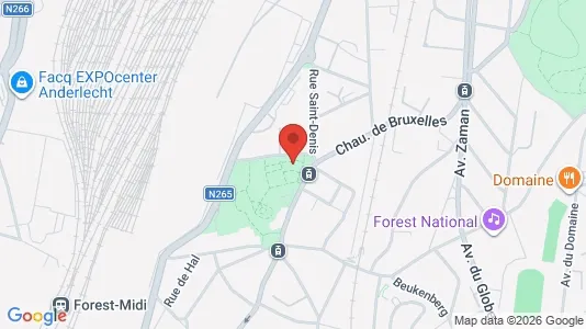 Apartments for rent i Brussels Vorst - kort over placeringen