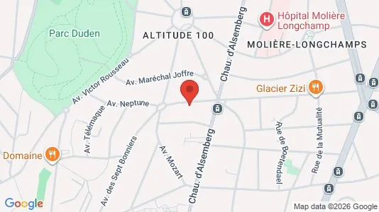 Apartments for rent i Brussels Ukkel - kort over placeringen