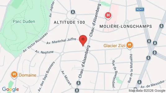 Apartments for rent i Brussels Ukkel - kort over placeringen