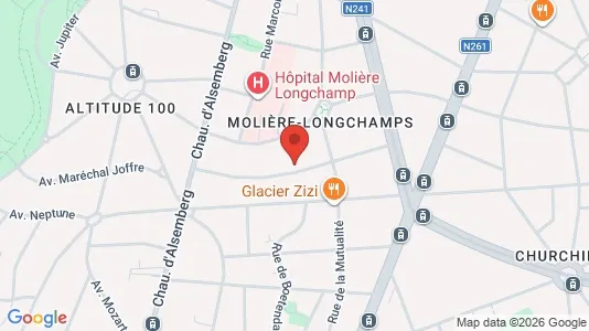 Apartments for rent i Brussels Vorst - kort over placeringen