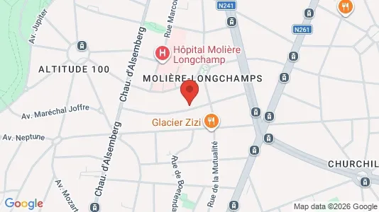 Apartments for rent i Brussels Vorst - kort over placeringen