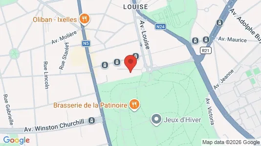 Apartments for rent i Stad Brussel - kort over placeringen