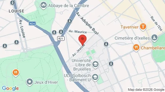 Apartments for rent i Stad Brussel - kort over placeringen